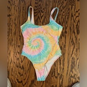 Stoney Clover x Target tie dye swimsuit NWOT size Large